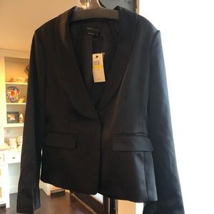 BCBG NWT black “single button Madonna Jacket”